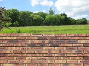 boundaries for your family brick fence